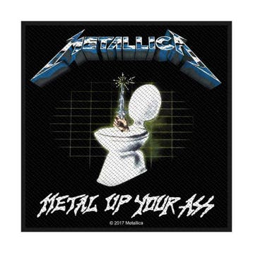 Metallica Metal Up Your Ass Patch officiële merchandise, Ophalen of Verzenden, Nieuw, Kleding