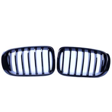 Grill nieren voor bmw x3 en x4 f25 f26 lci glanzend zwarte e, Nieuw