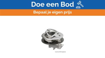 Bieden: Osculati Flush Pull Hatch Latch Stainless Steel wit, Watersport en Boten, Ophalen of Verzenden, Nieuw, Kombuis en Sanitair