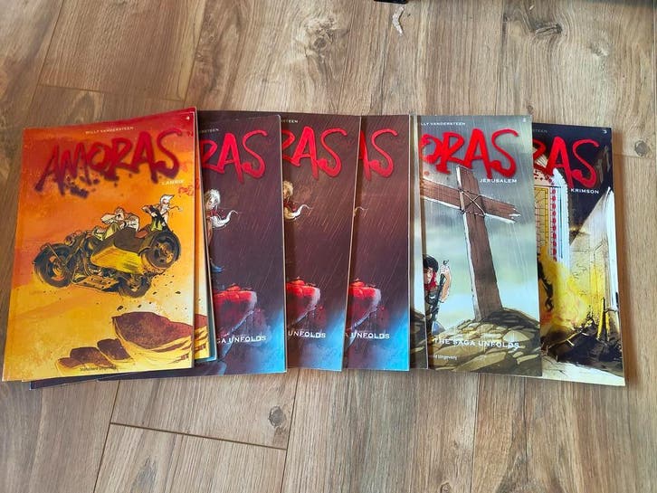 Amoras | Suske en Wiske in modern jasje | Marc Legendre, Boeken, Stripboeken, Gelezen, Complete serie of reeks, Verzenden