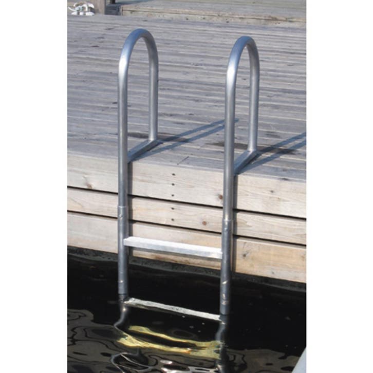 Zwemtrap voor Steiger, Aluminium, 5 Treden, Watersport en Boten, Accessoires en Onderhoud, Nieuw, Ophalen of Verzenden