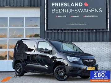 Zakelijke lease - Opel Combo 1.6D L1H1 Edition, Stof, Gebruikt, Zwart, Handgeschakeld