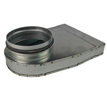 Rechthoekige (instort) lepelhoek 200mm x 40mm, Verzenden, Nieuw