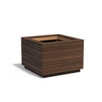 Bamboe plantenbak 120x120x85cm - Met bodem, Tuin en Terras, Bloembakken en Plantenbakken, 100 cm of meer, Vierkant, Nieuw, 60 cm of meer