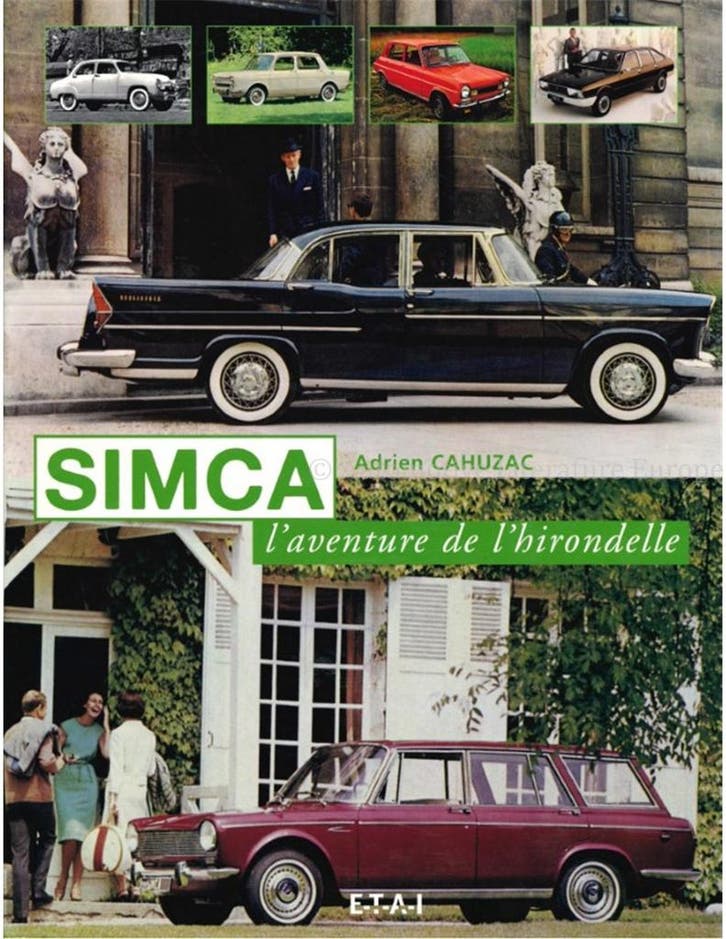 SIMCA, LAVENTURE DE LHIRONDELLE, Boeken, Auto's | Boeken