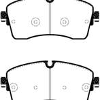 EBC 2018+ Jaguar E-Pace 2.0L Turbo (246) Yellowstuff Front, Ophalen of Verzenden, Nieuw