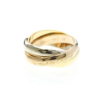 Cartier - Ring - 18 karaat rosegoud, Witgoud, Geel goud, Nieuw