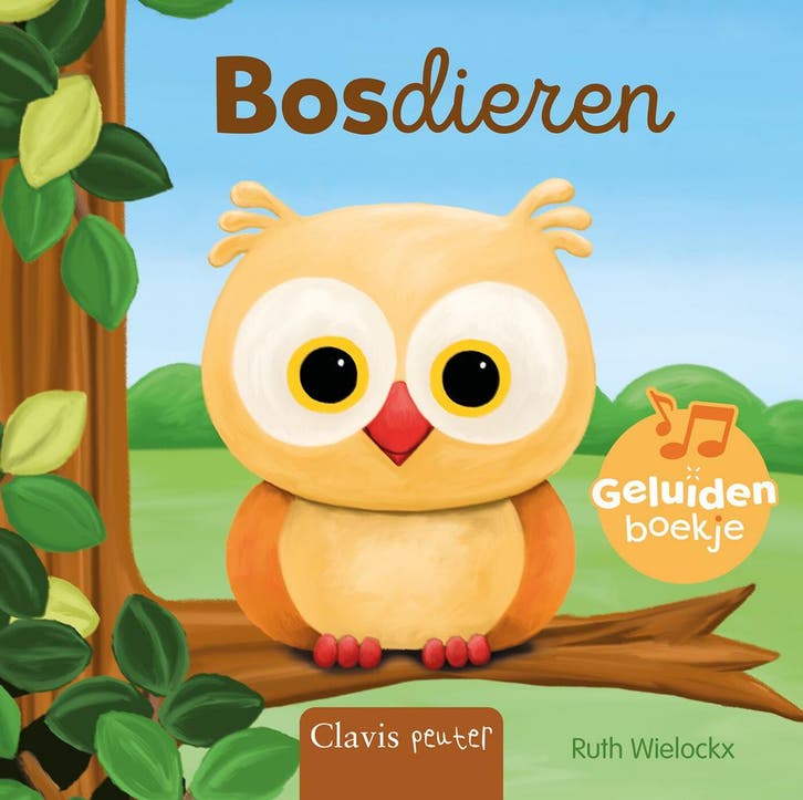 Geluidenboekjes - Bosdieren (9789044856484, Ruth Wielockx), Boeken, Kinderboeken | Kleuters, Nieuw, Verzenden