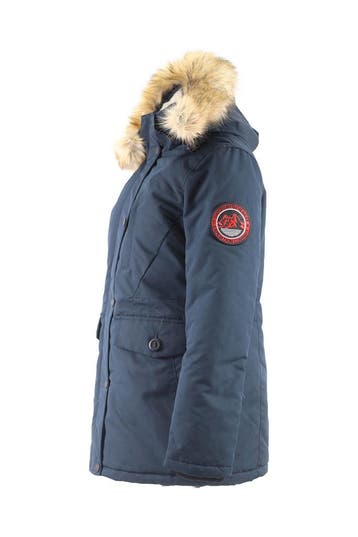 Superdry Jas in maat 40 Zwart, Kleding | Dames, Superdry, Verzenden, Zo goed als nieuw, Zwart