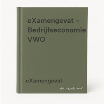 eXamengevat - Bedrijfseconomie VWO - eXamengevat, Verzenden, Gelezen, EXamengevat