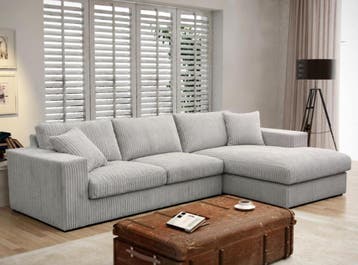 Loungebank Lelystad - loungebanken, Nieuw, 150 cm of meer, Stof, 250 tot 300 cm