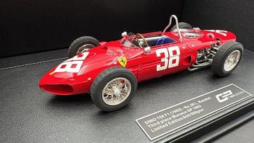 GP replicas 1:18 - Modelauto - Ferrari Dino 156 F1 1962 L., Hobby en Vrije tijd, Nieuw