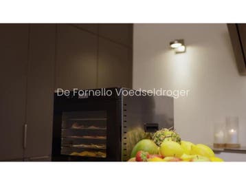 Fornello Voedseldroger - Dehydrator - Digitale bediening -, Verzenden, Zo goed als nieuw