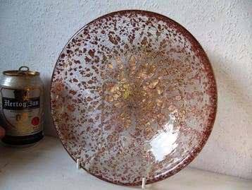 Barovier & Toso - Ercole Barovier - Schaal - Glas - Purple, Antiek en Kunst