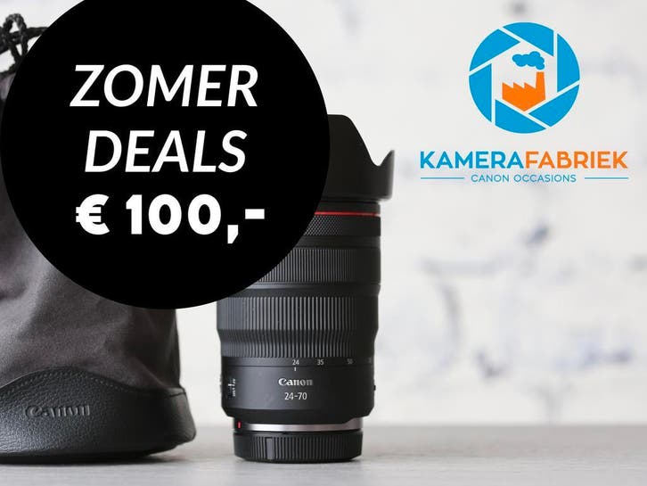 Canon RF 24-70mm f/2.8L IS USM - 1 jaar garantie!, Audio, Tv en Foto, Fotografie | Lenzen en Objectieven, Canon RF, Gebruikt, Canon