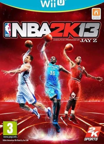 NBA 2K13 (Wii U Games), Ophalen of Verzenden, Zo goed als nieuw