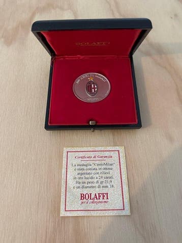 AC Milan - Voetbal - 1999 - Sportmedaille, Nieuw