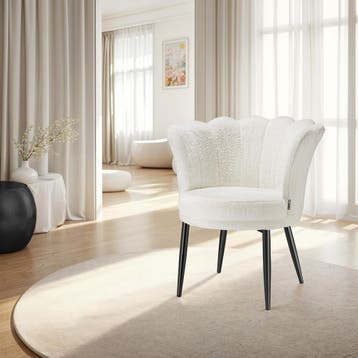Fauteuil Stella, dikke vulling, 67x64x76cm, Verzenden, Nieuw