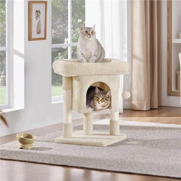 2dekans | Yaheetech Krabpaal Met Kattenhol – Voorzien Van, Ophalen of Verzenden, Zo goed als nieuw