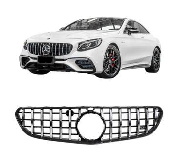 Grill | geschikt voor Mercedes-Benz | S-klasse S63 / S65 AMG, Auto-onderdelen, Verzenden, Nieuw, Mercedes-Benz