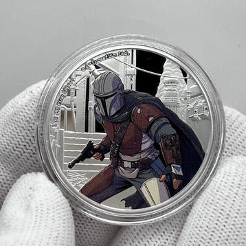 Niue. 2 Dollars 2021 – Star Wars: The Mandalorian – 1 oz