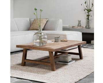 DTP home Classic Monastery salontafel rechthoekig teakhout, Ophalen of Verzenden, Nieuw