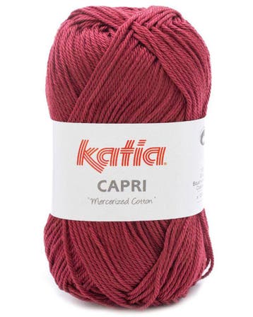 Katia Capri - 82203 lichtbordeaux - Katoen Garen, Hobby en Vrije tijd, Breien en Haken, Ophalen of Verzenden, Nieuw
