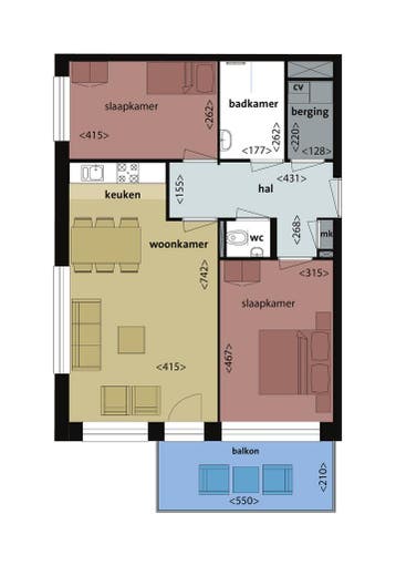 Te huur: Appartement Ouddiemerlaan in Diemen, Huizen en Kamers, Diemen, Noord-Holland, Appartement