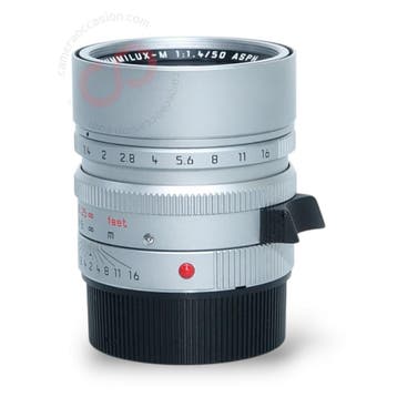 Leica 50mm 1.4 ASPH Summilux-M Zilver (11.829) nr. 1731, Audio, Tv en Foto, Fotografie | Lenzen en Objectieven, Ophalen of Verzenden
