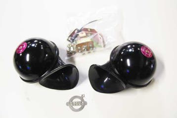 Klassieke claxon set zwart., Ophalen of Verzenden, Nieuw