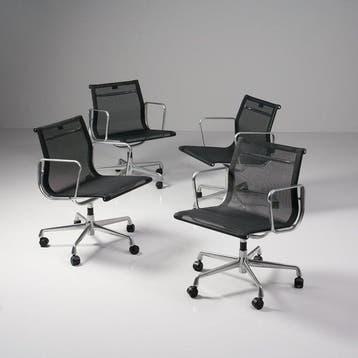 Vitra - Charles & Ray Eames - Bureaustoel (4) - Metalen