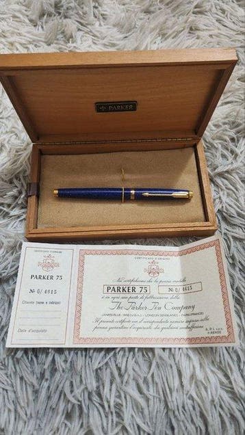 Parker - Parker 75 Laque - Finitura Lapis Lazuli - Vulpen, Nieuw