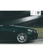 2005 BMW 5 SERIE INDIVIDUAL HARDCOVER BROCHURE ENGELS, Nieuw, BMW, Author
