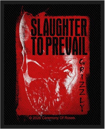 Slaughter to Prevail GrizzlyFace Patch officiële merchandise, Ophalen of Verzenden, Nieuw, Kleding