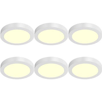 LED Downlight Opbouwspot 6 Stuks - Brinton Thin - 18W 1760lm, Kunststof, Nieuw, Overige fittingen, Ophalen of Verzenden