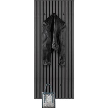 Kapstok - Trion Geve - Wandgarderobe - 50x125cm - Antraciet, Ophalen of Verzenden, Nieuw