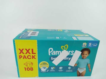 Pampers Luiers Baby-Dry - Maat 5 - 108, Verzenden, Nieuw