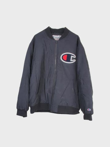 Champion Bomber Jacket Heren maat XL Zwart, Zwart, Champion, Maat 56/58 (XL), Ophalen of Verzenden