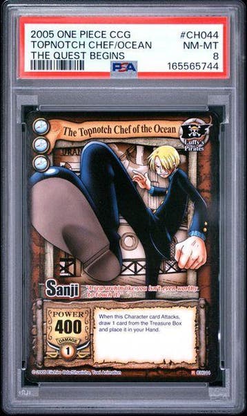Topnotch Chef / Ocean (CH044) PSA 8 POP 10, Ophalen of Verzenden, Nieuw