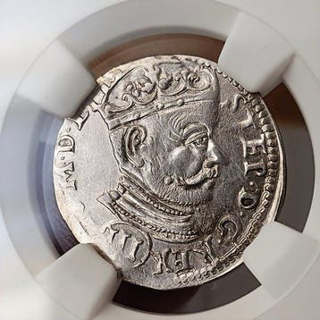 Polen. Stefan Batory. 3 Grosze (Trojak) 1580 / Vilnius