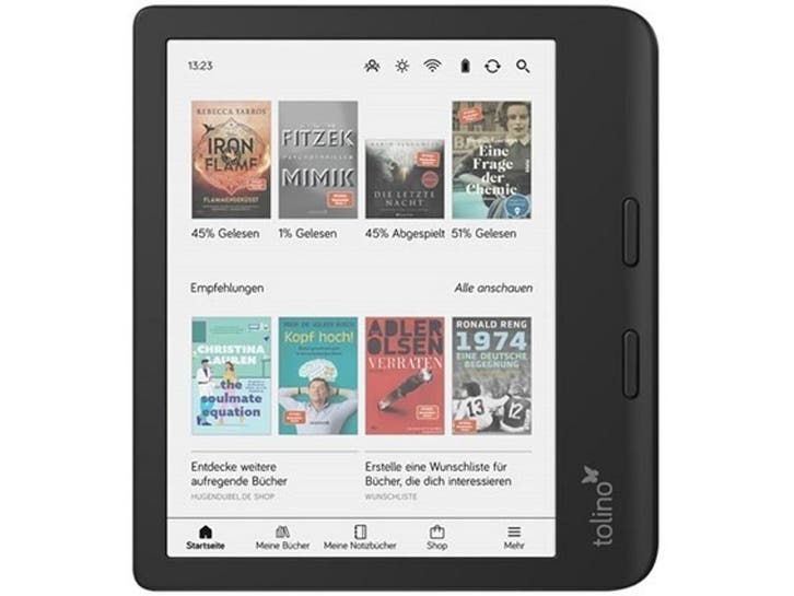 Tolino Vision Color - E-reader - 7 E-ink Kaleido 1264 x, Computers en Software, E-readers, Zo goed als nieuw, Verzenden