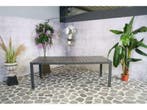 Sensline jersey tuintafel polywood 220 antraciet, Tuin en Terras, Tuintafels, Nieuw, Rechthoekig