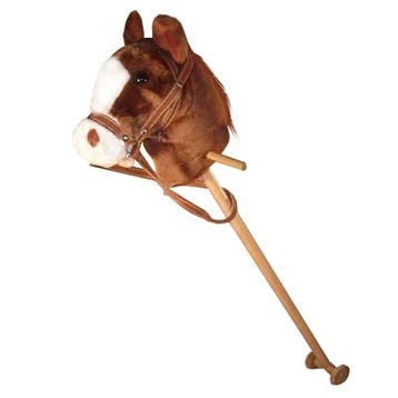 Planet Happy stokpaard bruin pluche van €25,99 voor €13,00, Ophalen of Verzenden, Nieuw