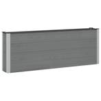 vidaXL Verhoogde plantenbak Zwart 200 x 30 x 72 cm WPC en, Tuin en Terras, Bloembakken en Plantenbakken, Verzenden, Nieuw, Minder dan 60 cm