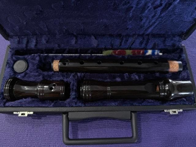Küng ALT blokfluit Meisterstück gelakt ebbenhout (2e kans), Muziek en Instrumenten, Blaasinstrumenten | Blokfluiten, Alt, Gebruikt