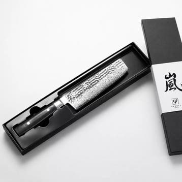 Yaxell Zen Nakiri Koksmes 16,5 cm – 37 Lagen Damaststaal.., Ophalen of Verzenden, Nieuw, Overige materialen