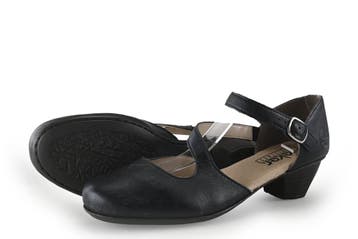 Rieker Pumps in maat 39 Zwart, Pumps, Verzenden, Zwart, Zo goed als nieuw