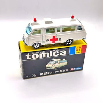 Tomica 1:64 - Modelauto - Tomica 57 Toyota HiAce Commuter, Nieuw