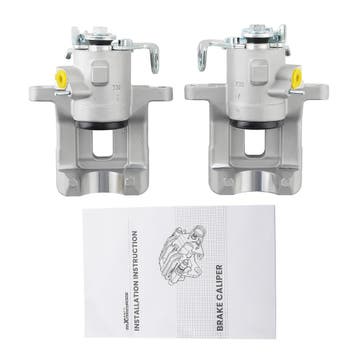 2x Remklauw achter rechts/links geschikt voor Audi A4 B6,..., Verzenden, Nieuw, Audi