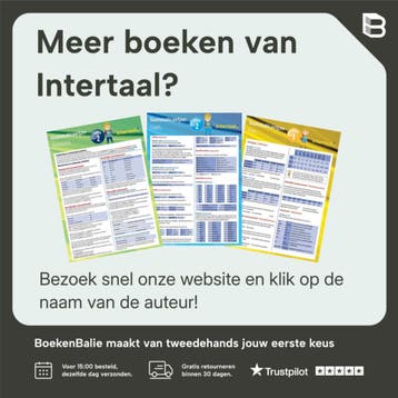 Grammaticawijzer Engels VWO 3 uitklapkaart - Intertaal, Verzenden, Zo goed als nieuw, Intertaal